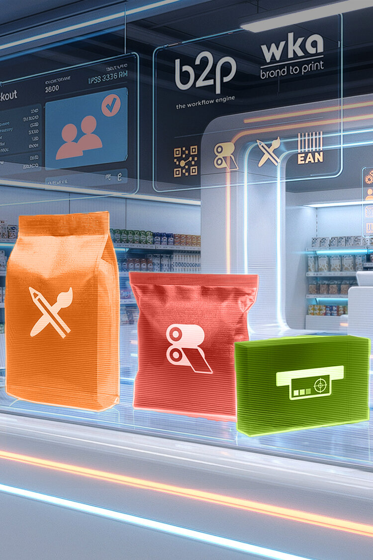 Repro Workflow Icon WKA-B2P | Smarte Workflow-Management- & Repro-Lösungen